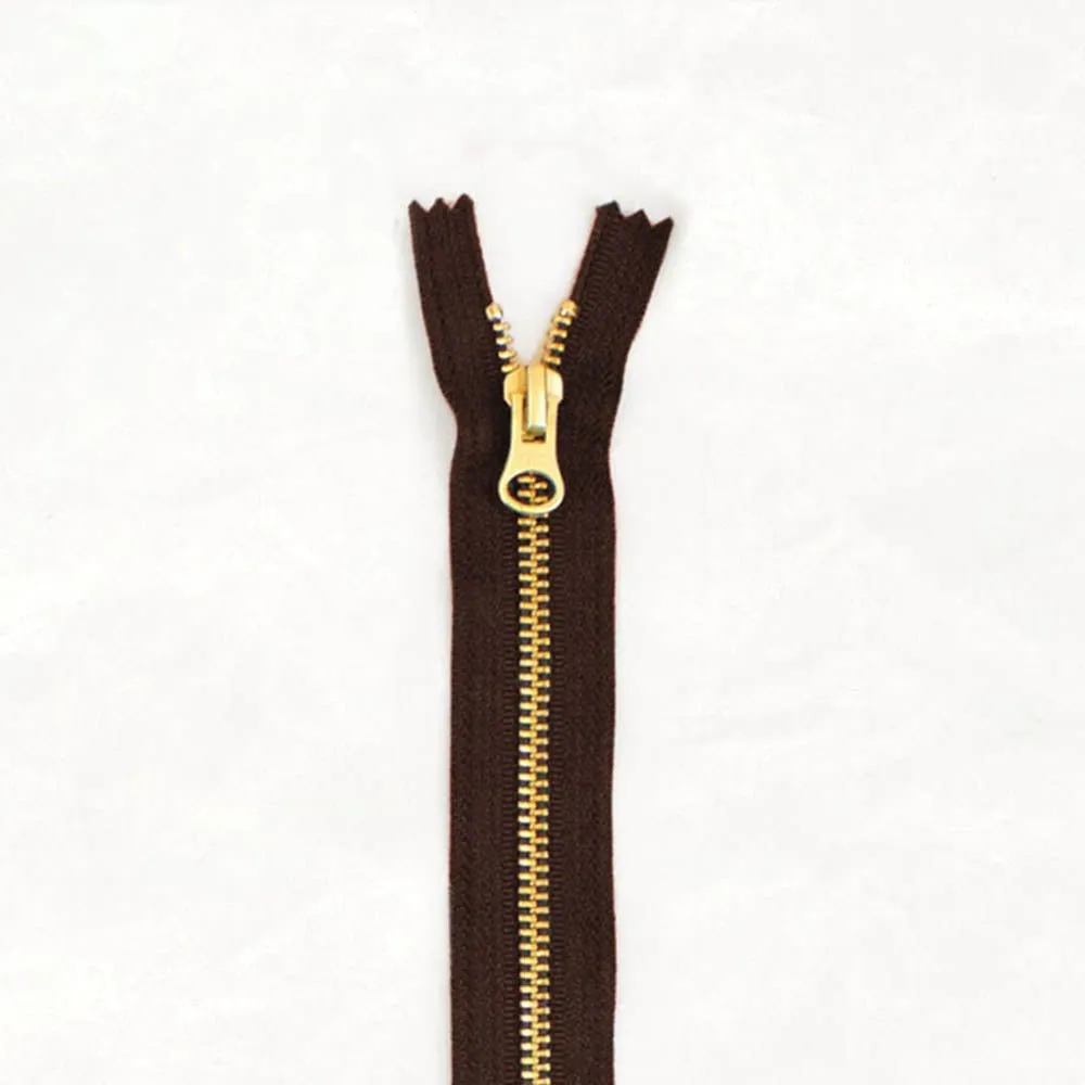 13" Brass Zippers - Mystery Value Packs