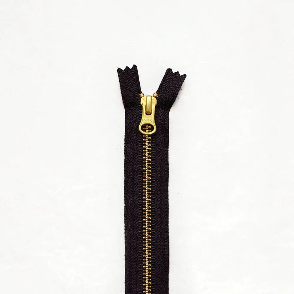 13" Brass Zippers - Mystery Value Packs