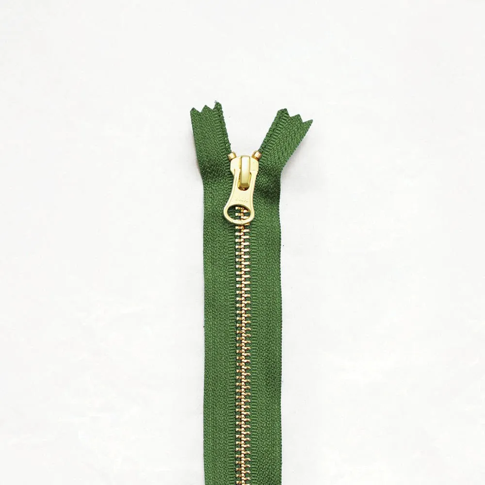 13" Brass Zippers - Mystery Value Packs