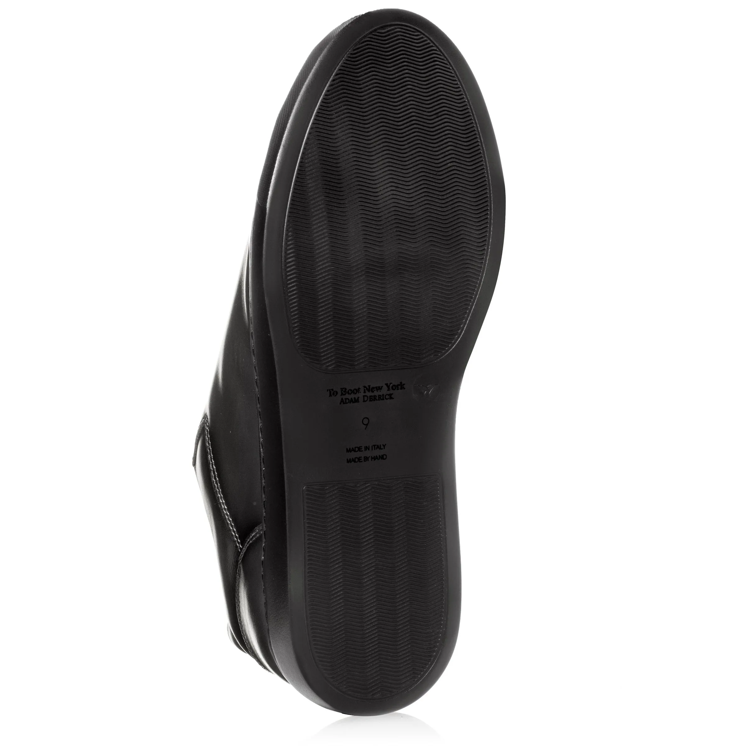 Ainsworth Dark Grey/Black Sole Elastic Slip on Sneaker