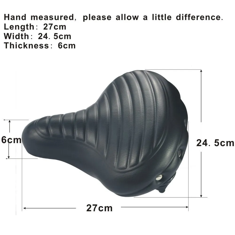 B315 Bicycle Large Soft Saddle