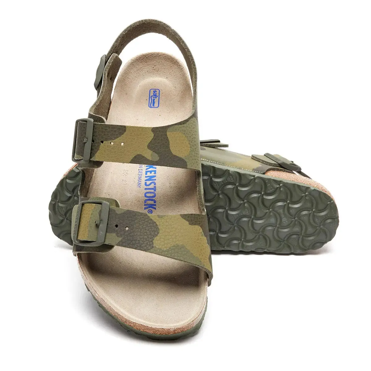 Birkenstock Milano Soft Footbed Birko-Flor Sandals