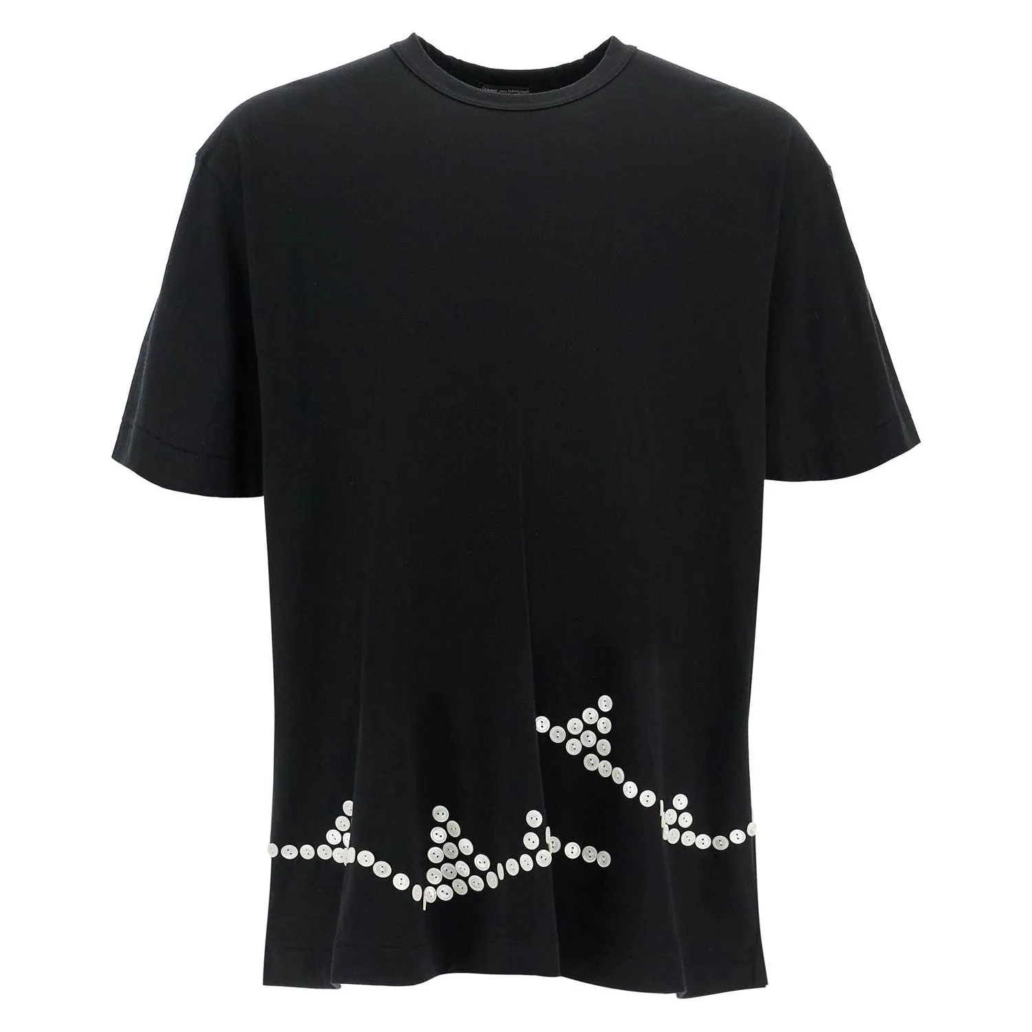 Comme Des Garcons Homme Plus embroidered button-up t