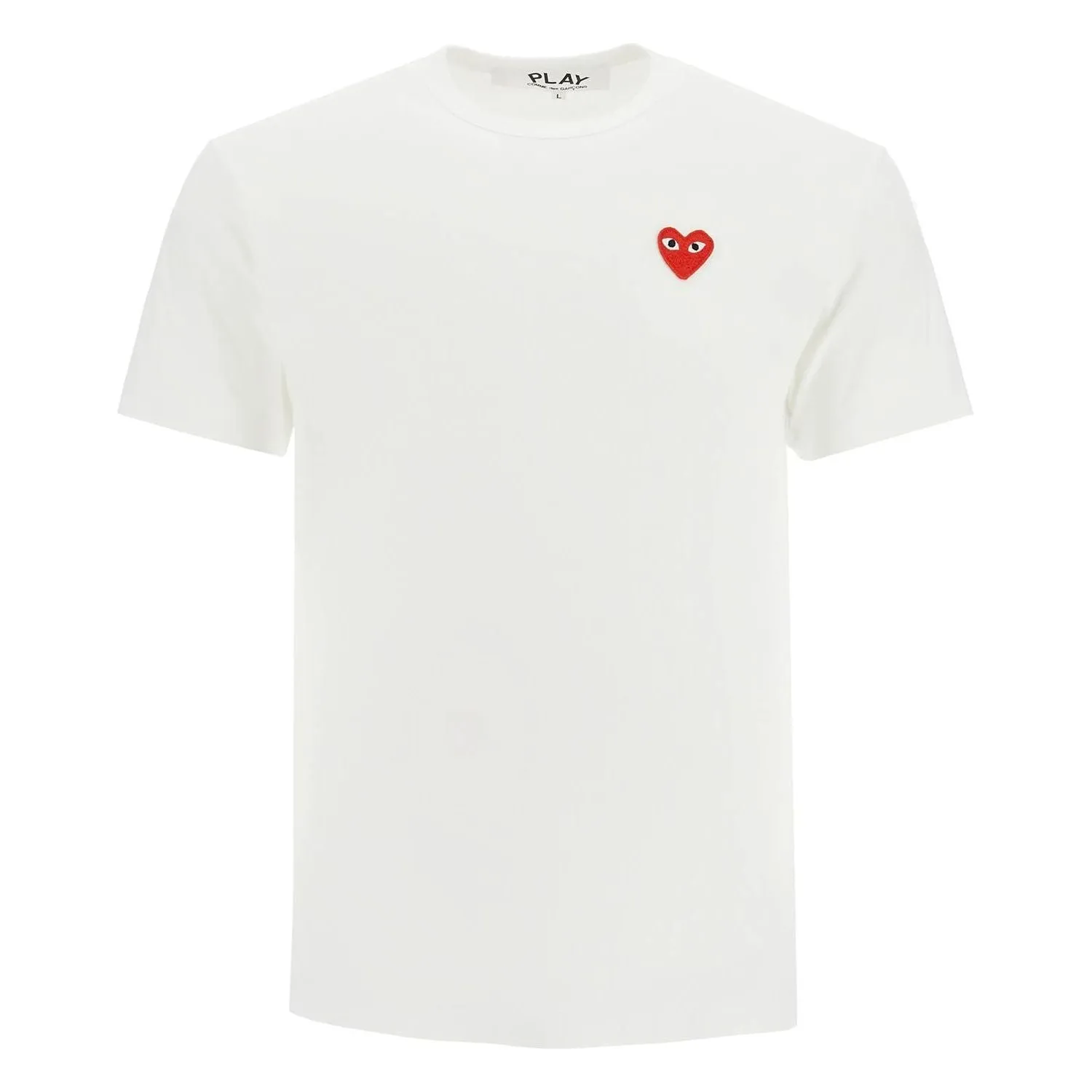 Comme Des Garcons Play unisex heart patch t-shirt with