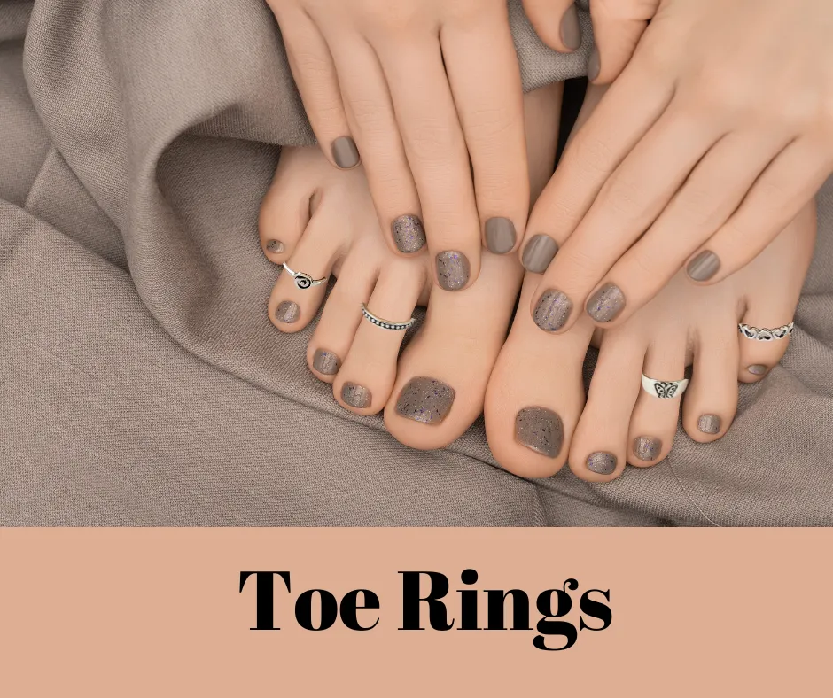 Filigree Heart Toe Ring