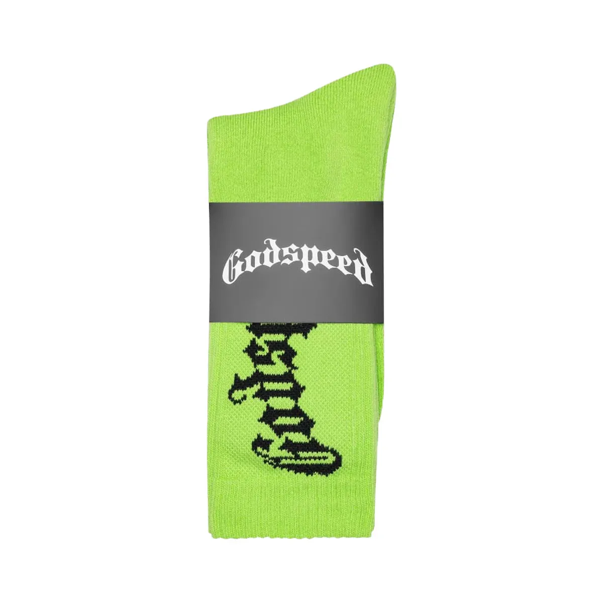 Godspeed Logo Socks (Neon) - GO004SKSNEN