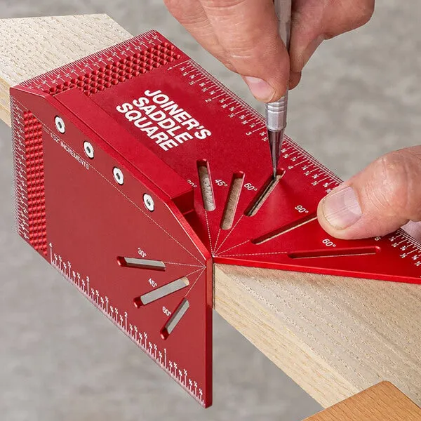 Levoite™ Precision Joiner's Saddle Layout Square for Woodworking