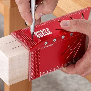 Levoite™ Precision Joiner's Saddle Layout Square for Woodworking