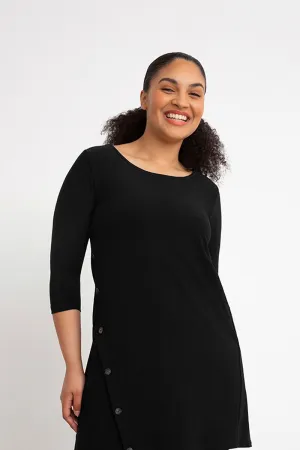 Quest Angle Tunic | Black