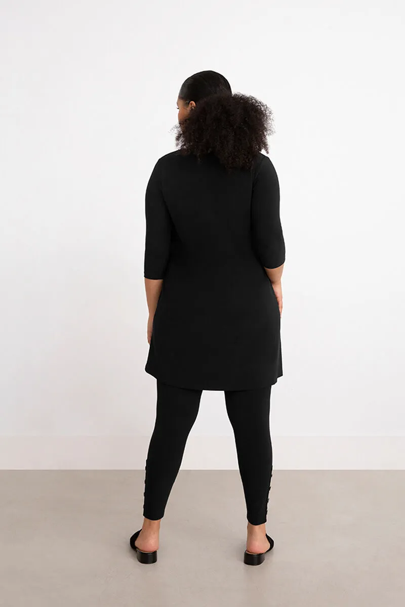 Quest Angle Tunic | Black