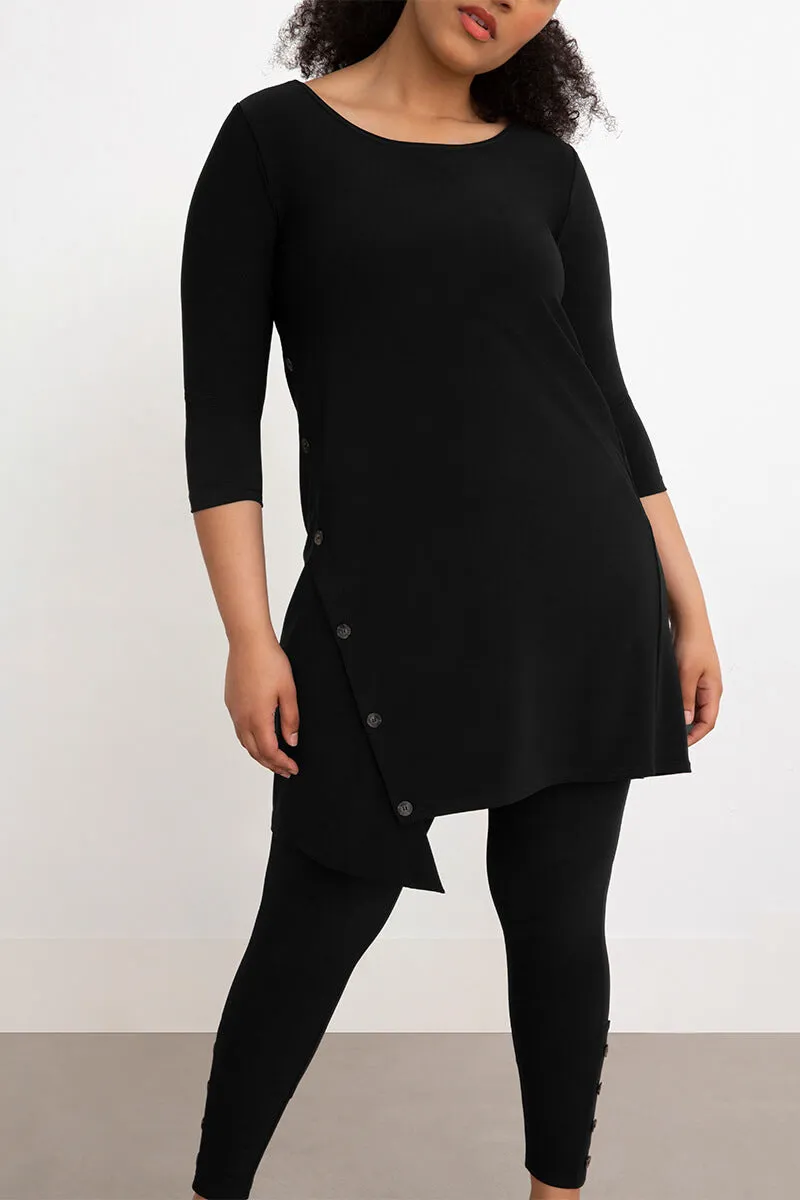 Quest Angle Tunic | Black