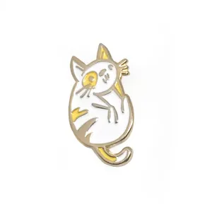 Silly Kitty Enamel Pin