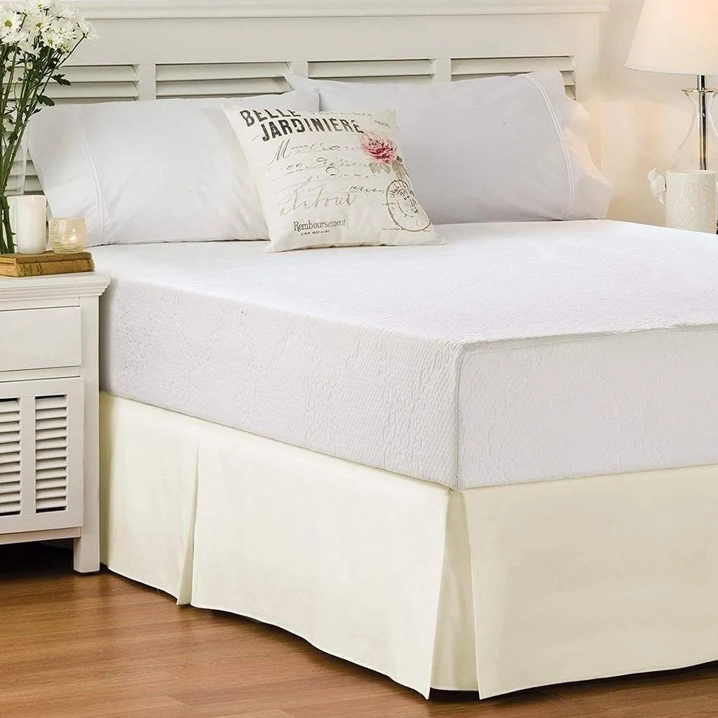 Solid Color Bed Skirt - Assorted Styles