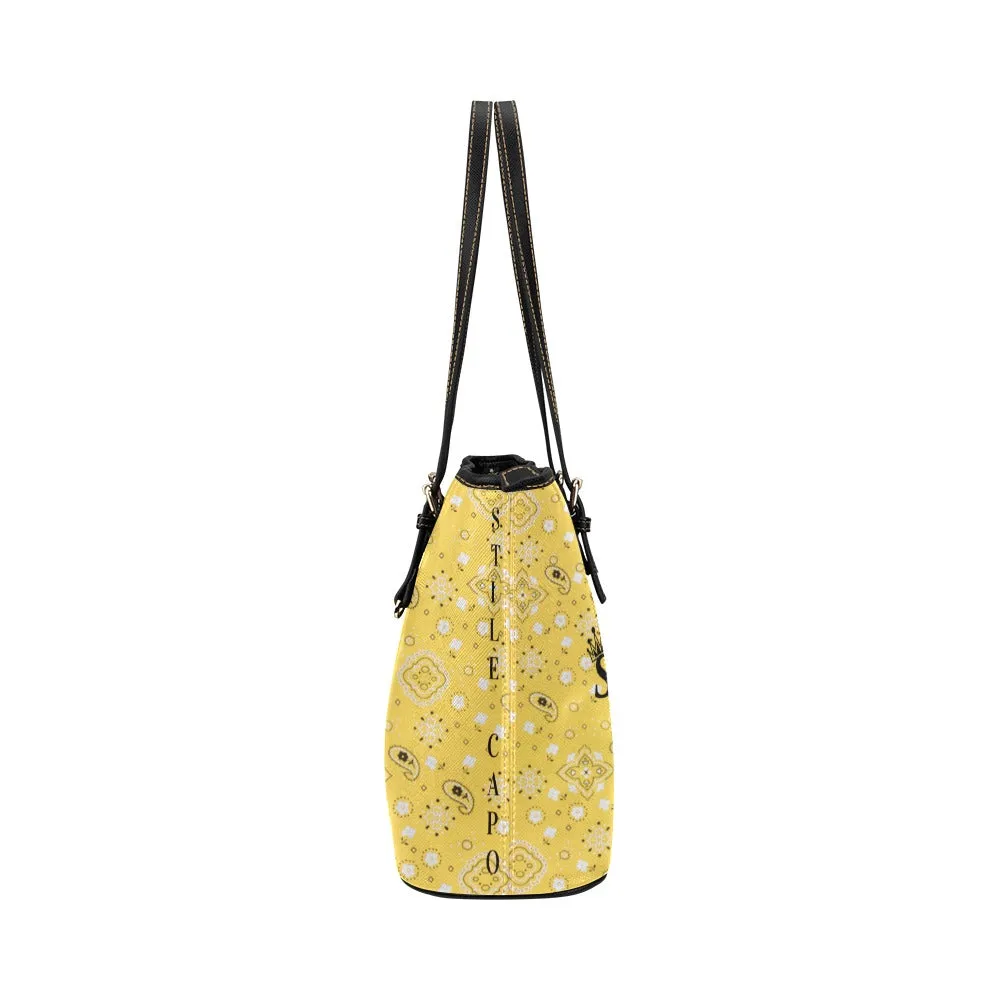 STILE CAPO QUEEN YELLOW BKS TOTE BAG